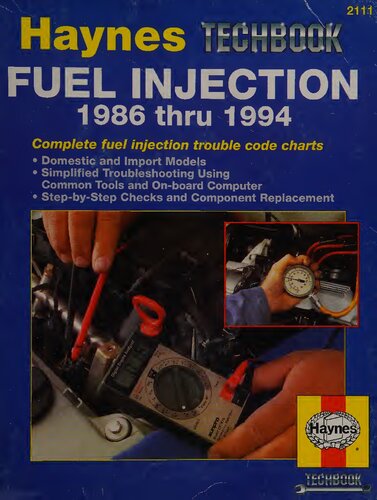 Haynes Fuel Injection Techbook 1986 thru 1994 Diagnostic Manual