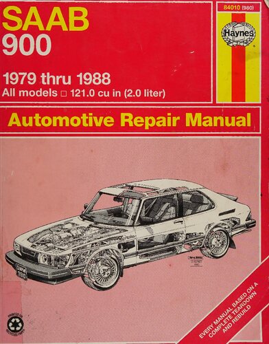Haynes Saab 900 Automotive Repair Manual
