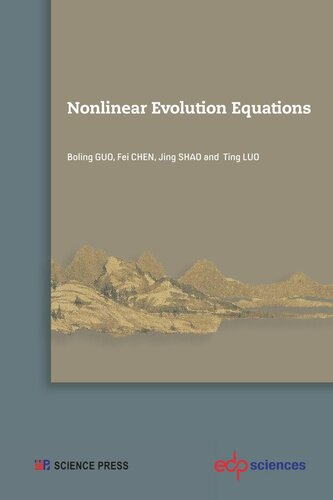 Nonlinear Evolution Equations