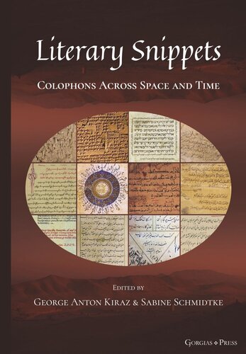 Literary Snippets: Colophons Across Space and Time