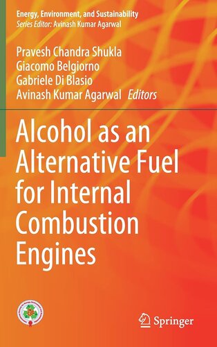 Alcohol as an Alternative Fuel for Internal Combustion Engines (Energy, Environment, and Sustainability)