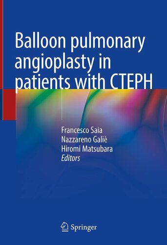 Balloon pulmonary angioplasty in patients with CTEPH