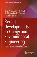 Recent Developments in Energy and Environmental Engineering: Select Proceedings of TRACE 2022