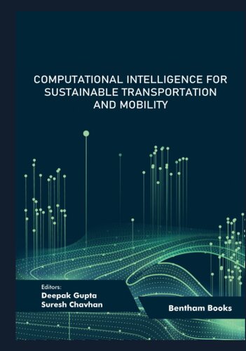 Computational Intelligence for Sustainable Transportation and Mobility (Computational Intelligence For Data Analysis)