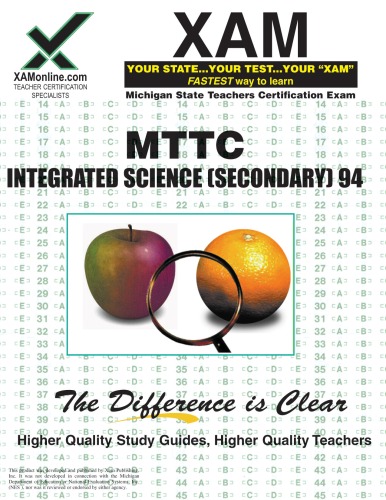 MTTC Integrated Science (Secondary) 94 Teacher Certification, 2nd Edition ()