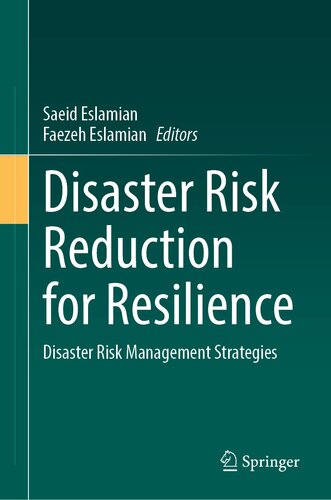 Disaster Risk Reduction for Resilience: Disaster Risk Management Strategies