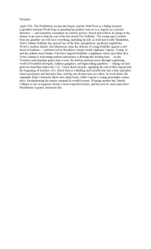 Black Hats: A Novel of Wyatt Earp and Al Capone