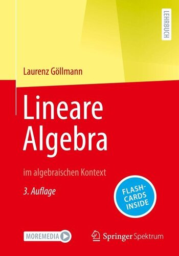 Lineare Algebra: im algebraischen Kontext