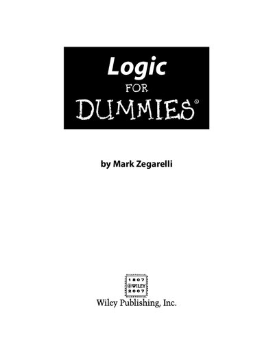 Logic For Dummies