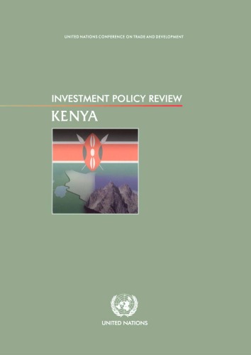 Investment Policy Review: Kenya