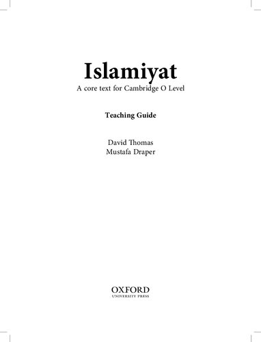 Islamiyat: A Core Text for Cambridge O-Level