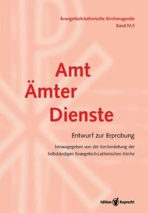 Amt - Ämter - Dienste: Entwurf zur Erprobung