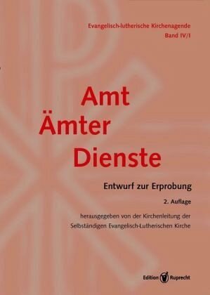 Amt - Ämter - Dienste: Entwurf zur Erprobung