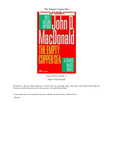 Empty Copper Sea (Travis McGee Mysteries 17)