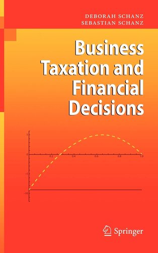 Business Taxation and Financial Decisions