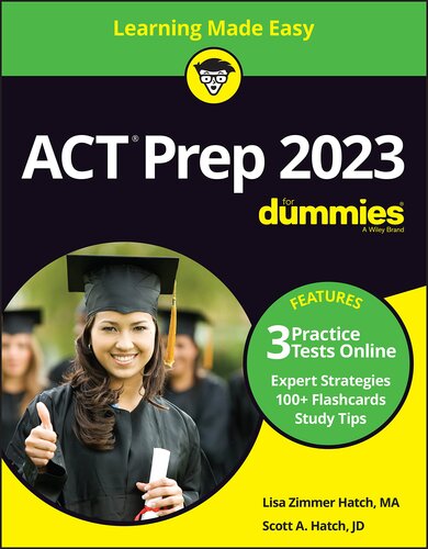 ACT Prep 2023 For Dummies with Online Practice (ACT for Dummies)