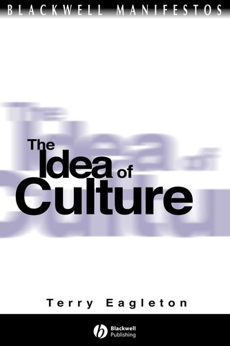 The Idea of Culture