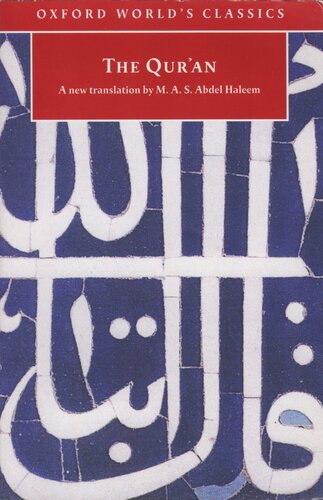The Qur'an (Oxford World's Classics)