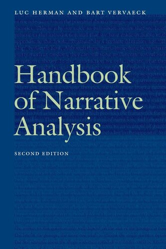 Handbook of Narrative Analysis (Frontiers of Narrative)