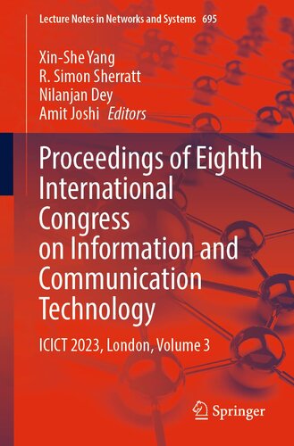 Proceedings of Eighth International Congress on Information and Communication Technology: ICICT 2023, London