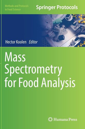 Mass Spectrometry for Food Analysis (Methods and Protocols in Food Science)