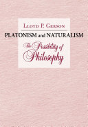 Platonism and Naturalism: The Possibility of Philosophy