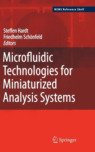 Microfluidic Technologies for Miniaturized Analysis Systems (MEMS Reference Shelf)