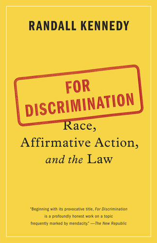 Race, Affirmative Action, and the Law
