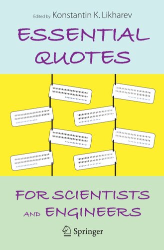 Essential Quotes for Scientists and Engineers