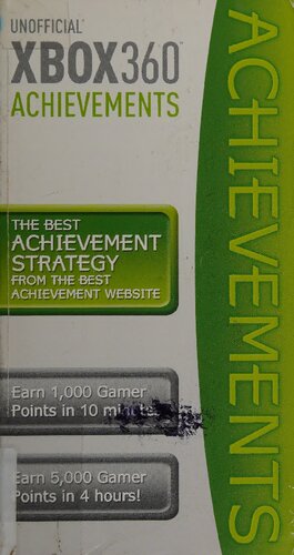 Unofficial Xbox 360 Achievements: Prima Official Game Guide