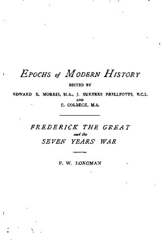 Frederick the Great and the Seven Years' War