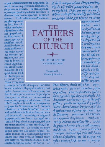 Confessions (Fathers of the Church Patristic Series)
