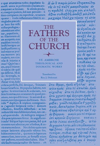 Theological and Dogmatic Works (Fathers of the Church Patristic Series)