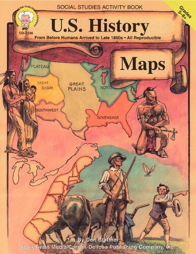U.S. History Maps, Grades 5 - 8