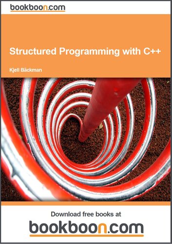 Structured Programming with C++