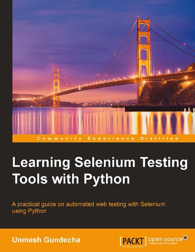 Learning Selenium Testing Tools with Python