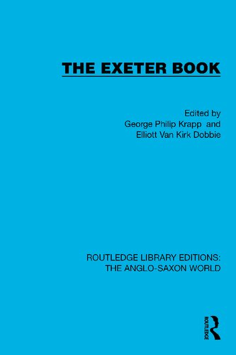 Routledge Library Editions: The Anglo-Saxon World