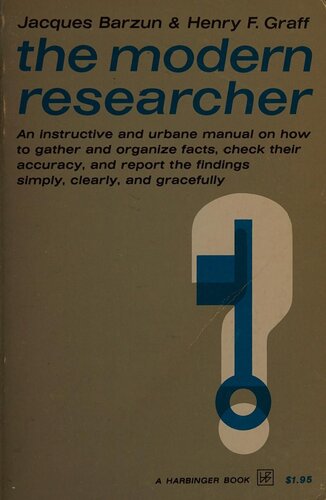The modern researcher