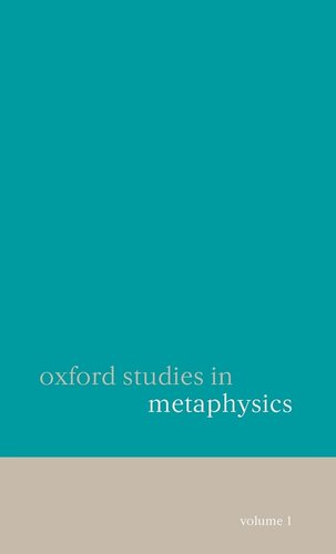 Oxford Studies in Metaphysics