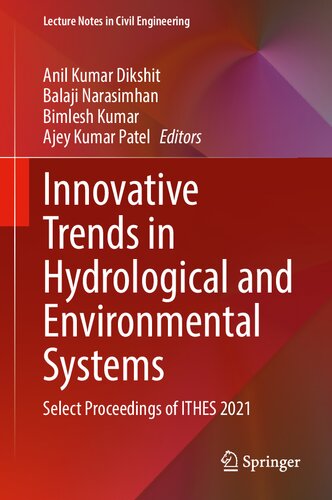 Innovative Trends in Hydrological and Environmental Systems: Select Proceedings of ITHES 2021