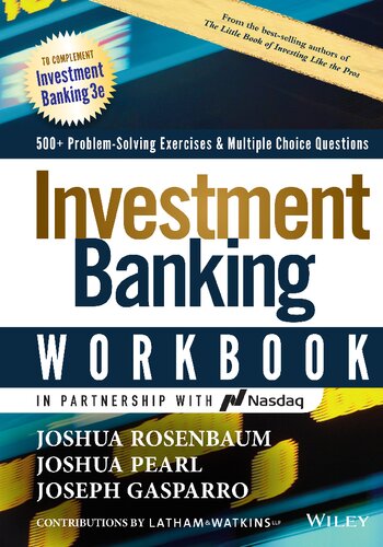 Investment Banking Workbook: 500+ Problem Solving Exercises & Multiple Choice Questions (Wiley Finance)