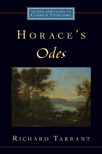 Horace's Odes (Oxford Approaches to Classical Literature)