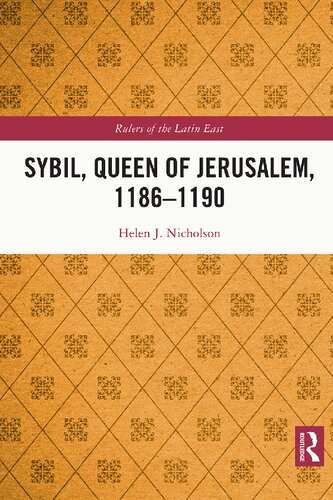 Sybil, Queen of Jerusalem, 1186–1190