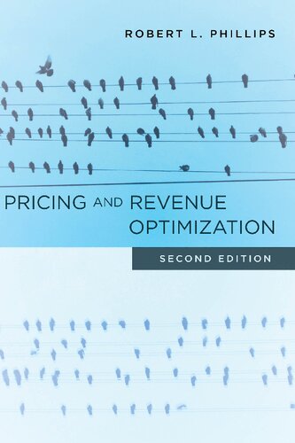 Pricing and Revenue Optimization