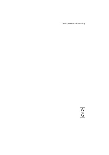 The Expression of Modality