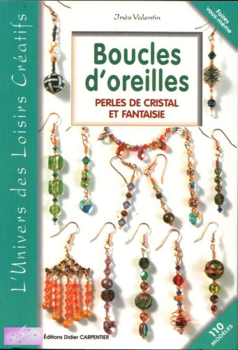 Boucles d'oreilles: Perles de cristal et fantaisie