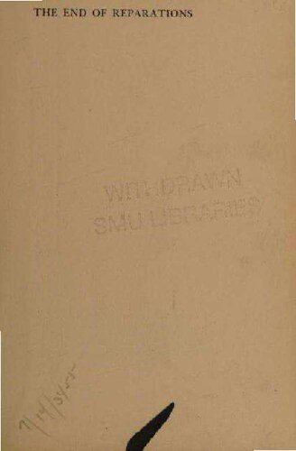 The end of Reparations