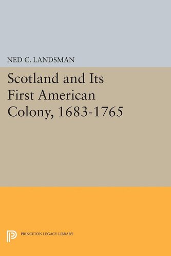 Scotland and its first American colony, 1683-1765