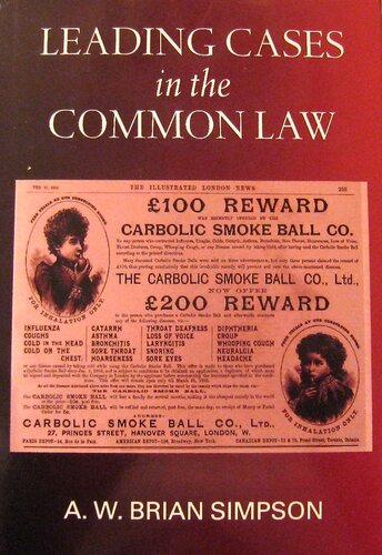 Leading cases in the common law