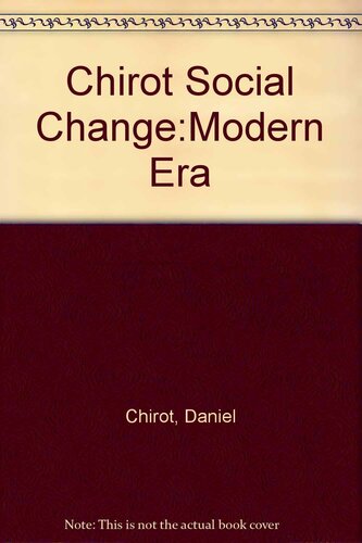 Social change in the modern era